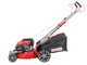 Benzinrasenm&auml;her GeoTech Pro S46-140BG mit Radantrieb - 2in1: Auffangen + Heckauswurf