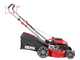 Benzinrasenm&auml;her GeoTech Pro S46-140BG mit Radantrieb - 2in1: Auffangen + Heckauswurf