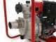 Selbstansaugende Benzin Motorpumpe GeoTech LHP80, Anschl&uuml;sse 80 mm - 3&quot; - selbstansaugend - 13 PS