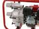 Selbstansaugende Benzin Motorpumpe GeoTech LTP80 f&uuml;r Schmutzwasser, Anschl&uuml;sse 80 mm