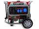 GeoTech Pro GGP 8000 ESA - Benzin-Stromerzeuger mit R&auml;dern und AVR-Regelung und Elektrostarter 6.5 kW - Dauerleistung 6 kW - 230V