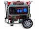 GeoTech Pro GGP 6500 ESA - Benzin-Stromerzeuger mit R&auml;dern und AVR-Regelung und Elektrostarter 5.4 kW - Dauerleistung 5 kW - 230V