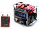 GeoTech Pro GGP 6500 ESA - Benzin-Stromerzeuger mit R&auml;dern und AVR-Regelung und Elektrostarter 5.4 kW - Dauerleistung 5 kW - 230V + ATS
