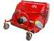 Mulcher f&uuml;r Traktor mit Fangsack GeoTech Pro CFL160 - Wiesenmulcher - Mittlere Reihe