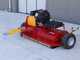 GeoTech Pro GTRB145 - Mulcher mit Benzinmotor f&uuml;r Quad - Loncin LC2V80FD