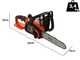 Black &amp; Decker GKC1825L20-QW -  Elektro Kettens&auml;ge - Lithium-Akku 18V 2Ah
