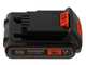 Black &amp; Decker GKC1825L20-QW -  Elektro Kettens&auml;ge - Lithium-Akku 18V 2Ah