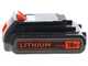 Axial Laubbl&auml;ser BCBL200L-QW Black &amp; Decker - Lithium-Batterie 18V 2Ah + Gratis 18-V-Akku 2 Ah