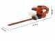 Elektro Heckenschere Black &amp; Decker BEHTS201-QS - Heckenschere 420 W mit Schwert 45 cm