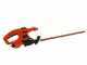 Elektro Heckenschere Black &amp; Decker BEHTS201-QS - Heckenschere 420 W mit Schwert 45 cm