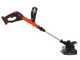 Black &amp; Decker STC1840EPC-QW - Rasentrimmer - Motorsense mit Lithium-Batterie 18V 4Ah + Gratis 18-V-Akku 2 Ah