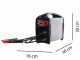 Elektrode Inverter Schwei&szlig;ger&auml;t mit Gleichstrom MMA Awelco Plus 210 - 200A - 230V
