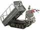 BlackStone TB 4500 E - Akku-Raupendumper mit ausziehbarer Mulde, LED-Beleuchtung
