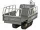 BlackStone TB 4500 E - Akku-Raupendumper mit ausziehbarer Mulde, LED-Beleuchtung