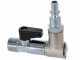 Pneumatischer fester Schaft ohne Griff 200 cm aus Karbonium - ultraleichter fester Schaft