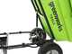 Greenworks G40GC Garden Cart 40V - Akku Schubkarre - Motorschubkarre - 1 Akku 4Ah/40V