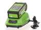Greenworks G40GC Garden Cart 40V - Akku Schubkarre - Motorschubkarre - 1 Akku 4Ah/40V