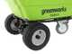 Greenworks G40GC Garden Cart 40V - Akku Schubkarre - Motorschubkarre - 1 Akku 4Ah/40V
