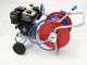 Membranpumpe Comet APS 41 mit Benzinmotor Loncin 5,5 PS auf Wagen