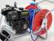 Membranpumpe Comet APS 41 mit Benzinmotor Loncin 5,5 PS auf Wagen