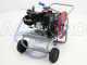 Membranpumpe Comet APS 41 mit Benzinmotor Loncin 5,5 PS auf Wagen
