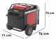 Honda EU70is - Inverter Stromerzeuger 230V - 7 kW - leise - mit R&auml;dern
