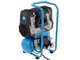 ABAC START SILENT OS20P - Schallged&auml;mpfter, &ouml;lfreier, einphasiger elektrischer Luftkompressor - Motor 2 PS - 6 l
