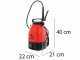 Ausonia Akku R&uuml;ckenspritze - 6 Liter Tank - Max 4 Bar