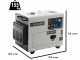 Blackstone SGB 6000 D-SE  - Leiser Diesel-Stromerzeuger mit AVR-Regelung 5.3 kW - Dauerleistung 5 kW - 230V