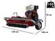 Zanon TSM Off-Road 1000 - Mulcher mit Benzinmotor f&uuml;r Quad - Honda GX390