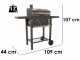 Royal Food CB1450 Small - Kohlegrill - klein - Kochfl&auml;che 1400 qcm
