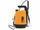 Akku-R&uuml;ckenspritze Volpi V-BLACK SMART - max 2 bar mit Lithium-Batterie - 5 Liter