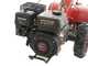 Einachsschlepper GeoTech Pro MCT 650 mit Loncin Benzin Verbrennungsmotor, 196cc - 6.5 PS