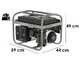 Blackstone BG 5050-X - Benzin Stromerzeuger 230V - 3.6 kW