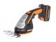 Worx WG801E - Akku-Gras- und Heckenschere 4 in 1 - 20V - 2Ah