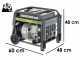 Pramac PMI3000 - Inverter-Stromerzeuger mit R&auml;dern 3 kW - Dauerleistung 2.8 kW - 230V