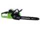 Akku-Kettens&auml;ge Greenworks GD40CS18 40V - AKKU UND LADEGER&Auml;T NICHT IM LIEFERUMFANG ENTHALTEN
