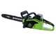 Greenworks GD40CS18 - Akku-Kettens&auml;ge 40V 4Ah - Schwert 40 cm