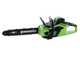 Greenworks GD40CS18 - Akku-Kettens&auml;ge 40V 4Ah - Schwert 40 cm