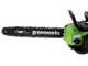 Greenworks GD40CS18 - Akku-Kettens&auml;ge 40V 4Ah - Schwert 40 cm