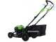 Greenworks GD40LM46SPK4 - Akku-Rasenm&auml;her - 40V/4Ah - Schnittbreite 46 cm