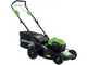 Greenworks GD40LM46SPK4 - Akku-Rasenm&auml;her - 40V/4Ah - Schnittbreite 46 cm