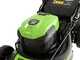 Greenworks GD40LM46SPK4 - Akku-Rasenm&auml;her - 40V/4Ah - Schnittbreite 46 cm