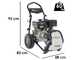 Benzin Hochdruckreiniger Comet FDX Blade XL 13.15 - Motor Loncin G390F - 12 PS - 310 Bar