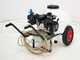 Kit Spr&uuml;hpumpe Comet MTP MC 25 - Loncin 148F-2 und Wagen mit 120 l Tank und Aufh&auml;ngung