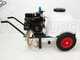 Kit Spr&uuml;hpumpe Comet MTP MC 25 - Loncin 148F-2 und Wagen mit 120 l Tank und Aufh&auml;ngung