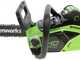 Akku-Kettens&auml;ge Greenworks GD40CS15 - Schwert 35 cm - AKKU UND LADEGER&Auml;T NICHT IM LIEFERUMFANG ENTHALTEN
