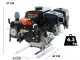 Spritzpumpe mit Benzinmotor - Pumpe Comet MP 30 - Loncin G200F Motor