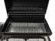 CB 650-2 Royal Food - Kohlegrill mit Grillrost aus Edelstahl und R&auml;ucherkammer - Kochfl&auml;che 64,5x37x5 cm