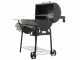 CB 650-2 Royal Food - Kohlegrill mit Grillrost aus Edelstahl und R&auml;ucherkammer - Kochfl&auml;che 64,5x37x5 cm